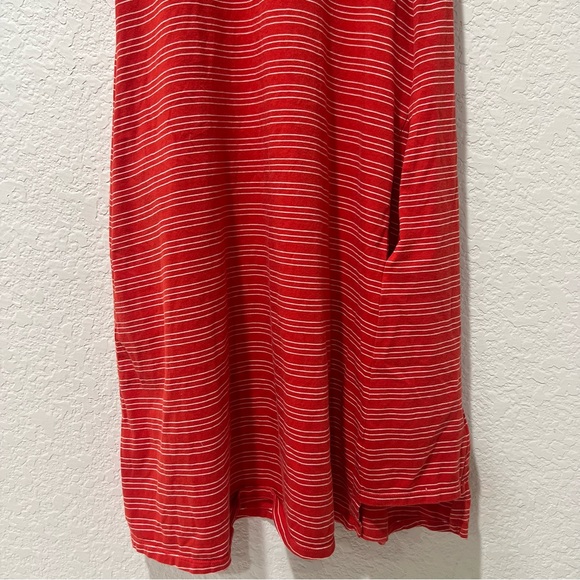 Nau Organic Cotton Striped Sleeveless Shirt  Dress Women’s Size Small - Picture 11 of 14